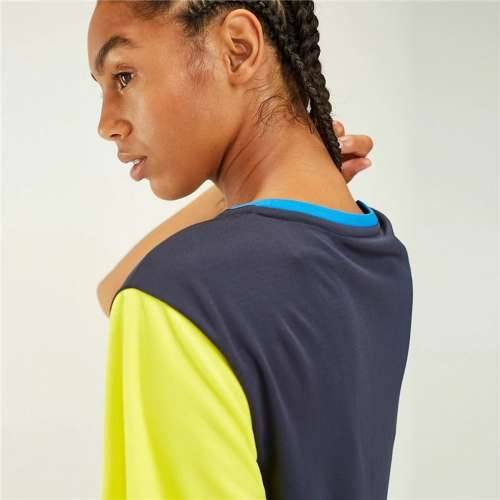 Ženska Majica Kratkih Rukava Tommy Hilfiger Colour-Blocked Plava Cijena