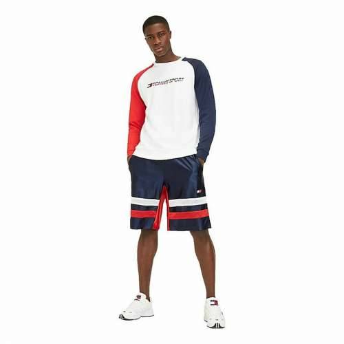 Muška Majica bez Kapuljače Tommy Hilfiger Knit Crew Bijela Cijena
