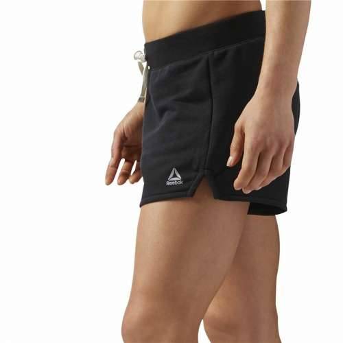 Sportske Kratke Hlače za Žene Reebok Elements Simple Crna Cijena