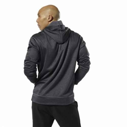 Ženska Majica s Kapuljačom Reebok Ready Poly Fleece Tamno sivo Cijena
