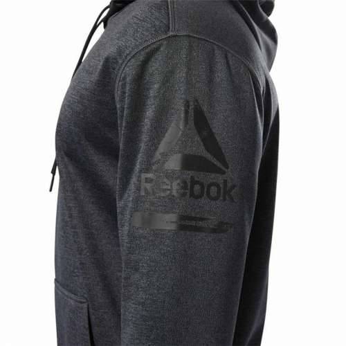 Ženska Majica s Kapuljačom Reebok Ready Poly Fleece Tamno sivo Cijena