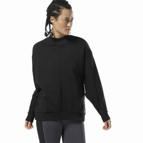 Ženska Majica bez Kapuljače Reebok Supply Crew Crna Cijena