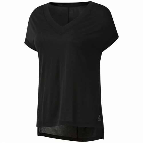 Ženska Majica Kratkih Rukava Reebok Wor Supremium Detail Crna Cijena