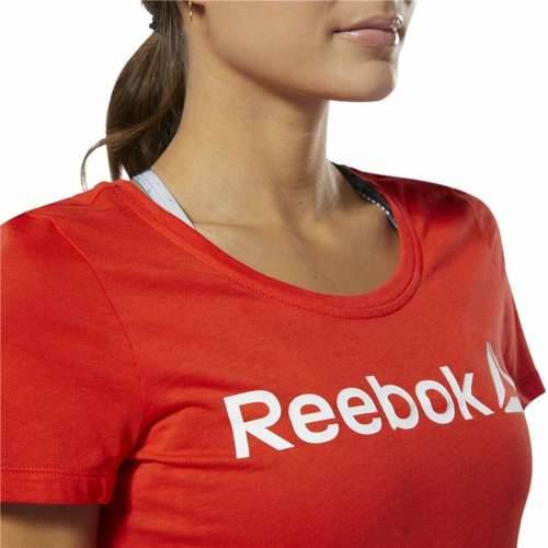 Ženska Majica Kratkih Rukava Reebok Scoop Neck Crvena Cijena
