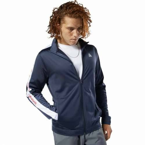 Muška Sportska Jakna Reebok Essentials Linear Logo Tamno plava Cijena