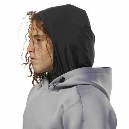 Muška Majica s Kapuljačom Reebok Supply Tech Siva Cijena