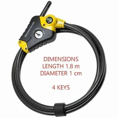 Zaključavanje ključem Master Lock Crna Cijena