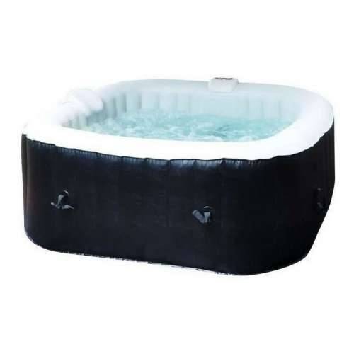 Inflatable Spa Sunspa Kvadratno Crna 4 ljudi (155 x 155 x 65 cm) Cijena