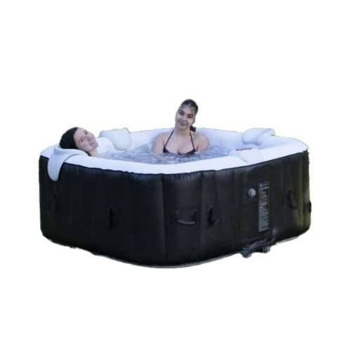 Inflatable Spa Sunspa Kvadratno Crna 6 ljudi (185 x 185 x 65 cm) Cijena