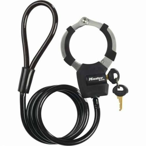 Kabel s lokotom Master Lock Crna Cijena