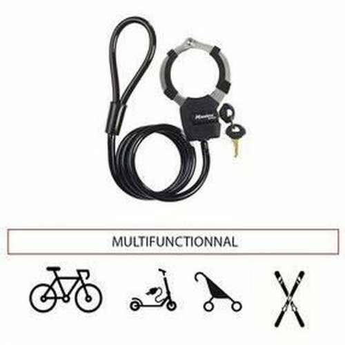 Kabel s lokotom Master Lock Crna Cijena