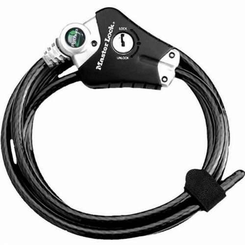 Kabel s lokotom Master Lock 8428EURDPRO Crna Cijena