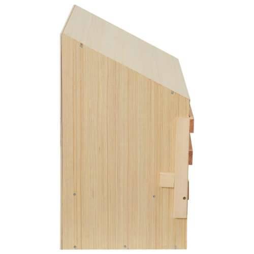 Gnijezdo za nesilice s 3 odjeljka 72x33x54 cm masivna borovina - 72 x 33 x 54 cm Cijena