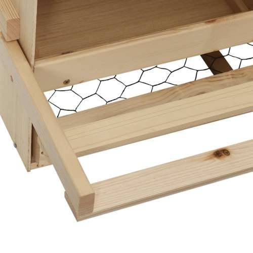 Gnijezdo za nesilice s 3 odjeljka 72x33x54 cm masivna borovina - 72 x 33 x 54 cm Cijena