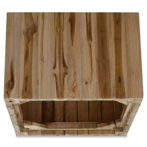 Stolić za kavu od prave tikovine 50 x 50 x 35 cm 50 x 50 x 35 cm 1 Cijena