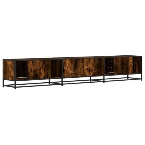 TV ormarić boja dimljenog hrasta 240x35x41 cm konstruirano drvo - Dimljeni hrast 1 240 cm Cijena