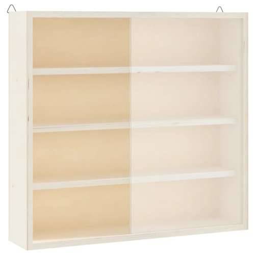 Drvena kolekcionarska vitrina s vratima 40x8,5x37 cm - 40 x 8.5 x 37 cm 1 Cijena