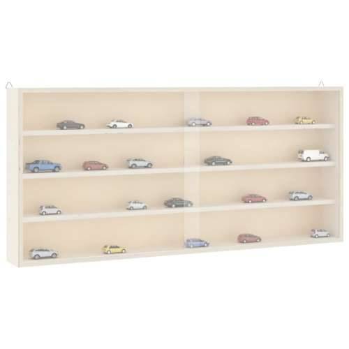 Drvena kolekcionarska vitrina s vratima 80x8,5x37 cm - 80 x 8.5 x 37 cm 1 Cijena