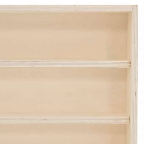 Drvena kolekcionarska vitrina s vratima 80x8,5x37 cm - 80 x 8.5 x 37 cm 1 Cijena