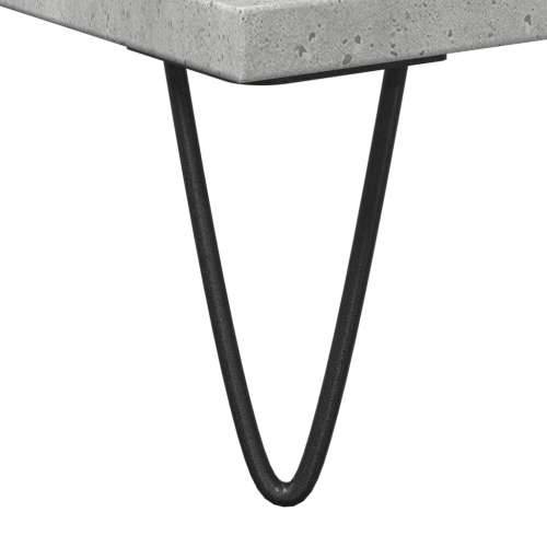 Kupaonski ormarić za Lavabo - Umivaonik boja betona 65x33x60 cm drveni Cijena