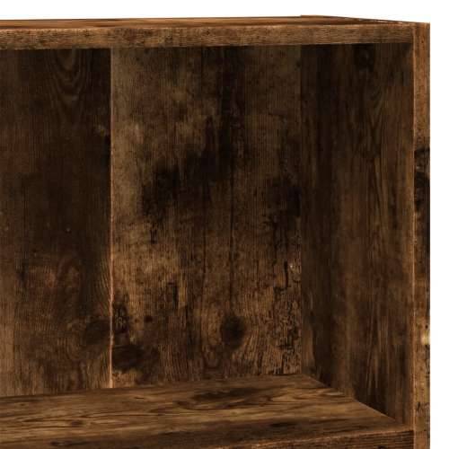 Regal za knjige boja hrasta 80x24x76 cm konstruirano drvo - Dimljeni hrast 1 76 cm 80 cm Cijena