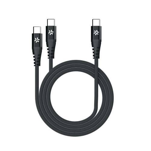USB-C kabel Celly USBC2USBCBK Crna 1,3 m Cijena