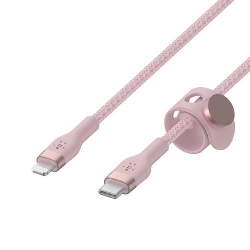 Kabel USB-C u Lightning Belkin CAA011BT1MPK 1 m Roza Cijena