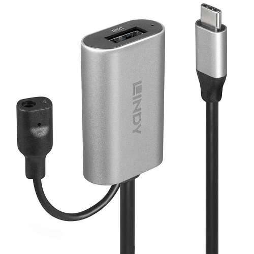 USB-C kabel LINDY 43270 5 m Crna Srebrna Cijena