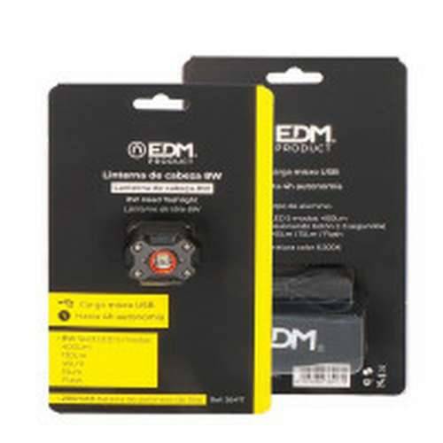 LED Svjetiljka za Glavu EDM 36417 Crna 8 W 400 lm Cijena