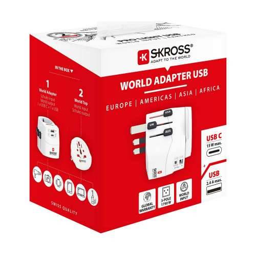 Univerzalni putni adapter za utičnicu Skross 1302472 Cijena
