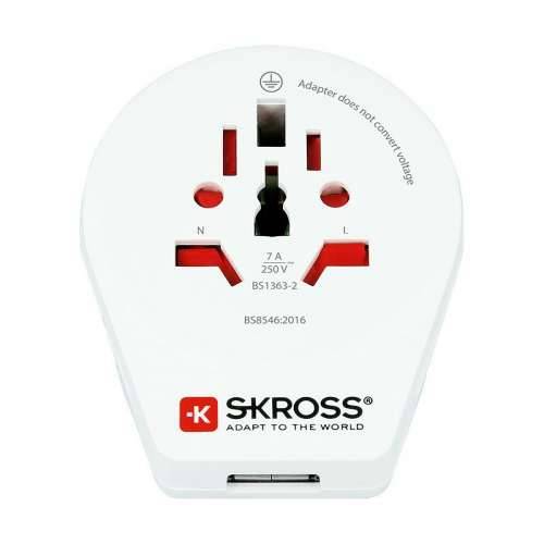 Adapter struje Skross 1500267 Ujedinjeno Kraljevstvo Međunarodno 1 x USB Cijena