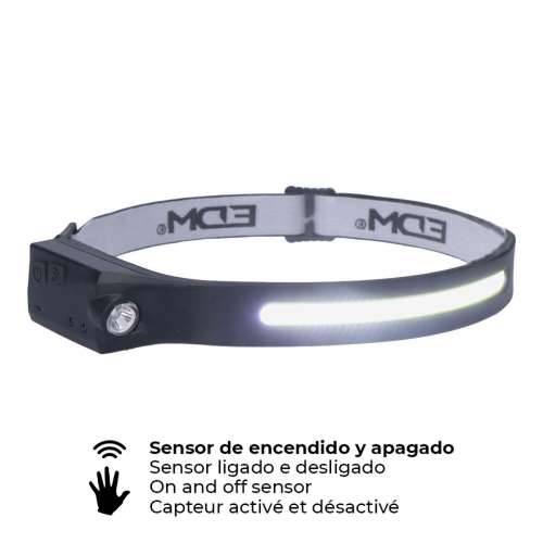 LED Svjetiljka za Glavu EDM 36127 Cob + Spot 3 W 8 W 90 Lm 280 lm Cijena