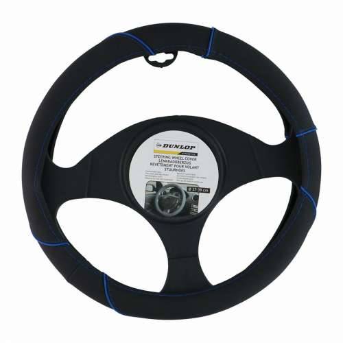 Prekrivač za volan Dunlop Plava Crna Ø 38 cm Cijena