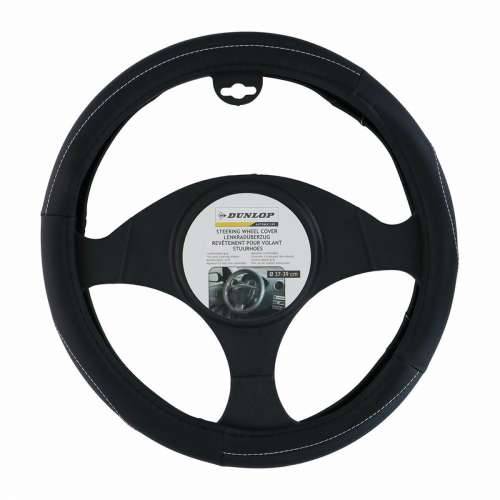 Prekrivač za volan Dunlop Crna Siva Ø 38 cm Cijena