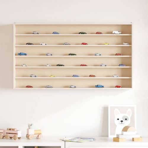 Drvena kolekcionarska vitrina sa 6 polica 100x8,5x55 cm - 100 x 8.5 x 55 cm 1 Cijena