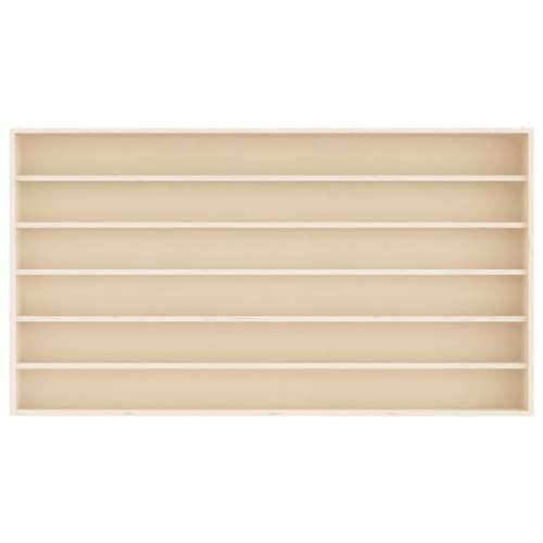 Drvena kolekcionarska vitrina sa 6 polica 100x8,5x55 cm - 100 x 8.5 x 55 cm 1 Cijena