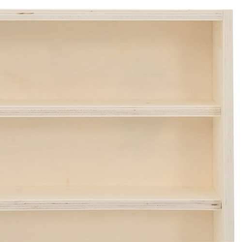 Drvena kolekcionarska vitrina sa 6 polica 100x8,5x55 cm - 100 x 8.5 x 55 cm 1 Cijena