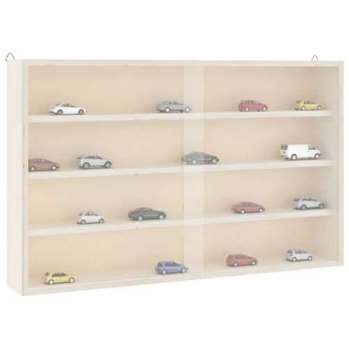 Drvena kolekcionarska vitrina s vratima 60x8,5x37 cm - 60 x 8.5 x 37 cm 1 Cijena