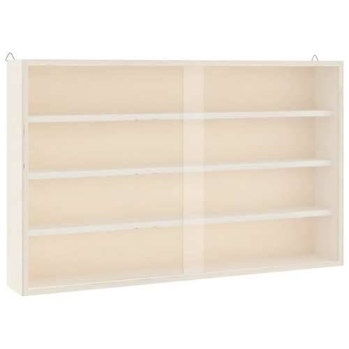 Drvena kolekcionarska vitrina s vratima 60x8,5x37 cm - 60 x 8.5 x 37 cm 1 Cijena