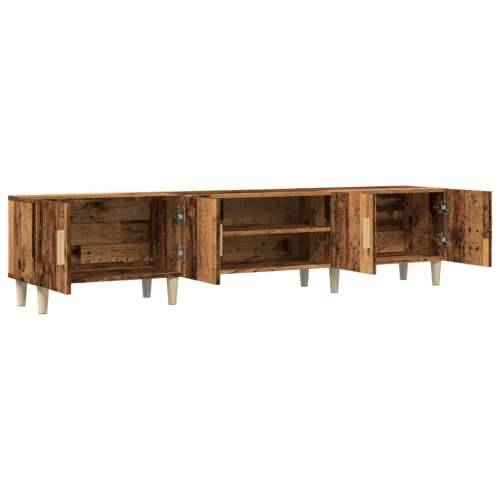 TV ormarić boja drva 180x31,5x40 cm od konstruiranog drva - Staro drvo 1 Cijena