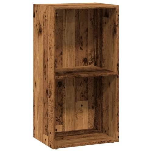Regal za knjige boja starog drva 40x30x77 cm konstruirano drvo - Staro drvo 1 77 cm 40 cm Cijena