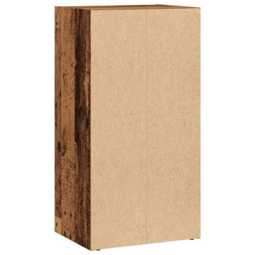 Regal za knjige boja starog drva 40x30x77 cm konstruirano drvo - Staro drvo 1 77 cm 40 cm Cijena