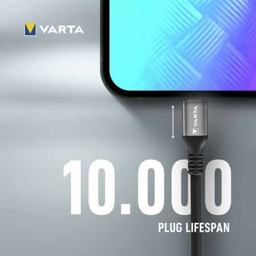 USB-C kabel Varta 2 m Crna Cijena