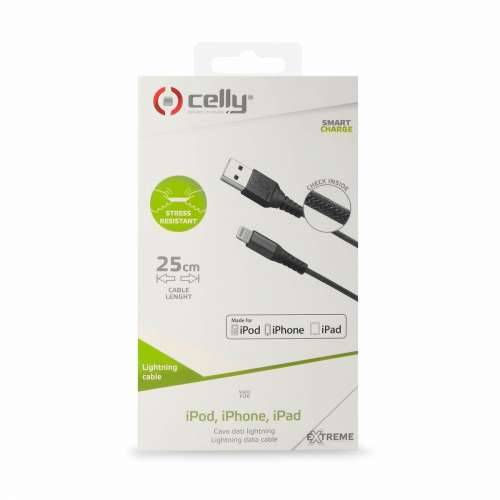 Kabel USB u Lightning Celly USBLIGHTNYL25BK Crna 25 cm Cijena