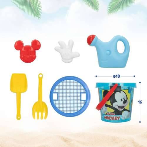 Set igračaka za plažu Mickey Mouse Ø 18 cm polipropilen (12 kom.) Cijena