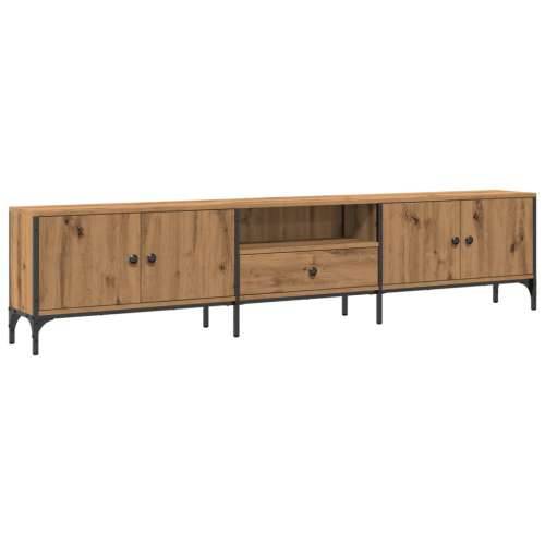 TV ormarić s ladicom boja hrasta 200x25x44 cm konstruirano drvo - hrast artisan 1 Cijena
