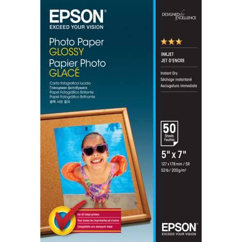 Fotografski Sjajni Papir Epson C13S042545 50 Listovi 13 x 18 cm (1 kom.) Cijena