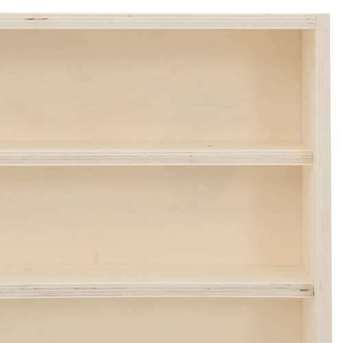 Drvena kolekcionarska vitrina sa 6 polica 40x8,5x55 cm - 40 x 8.5 x 55 cm 1 Cijena