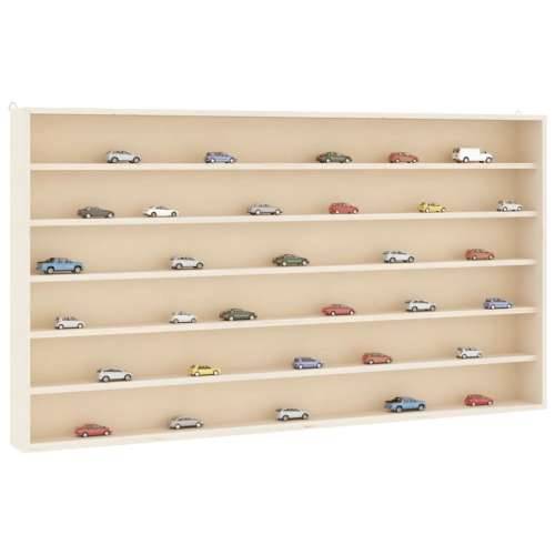 Drvena kolekcionarska vitrina sa 6 polica 80x8,5x55 cm - 80 x 8.5 x 55 cm 1 Cijena