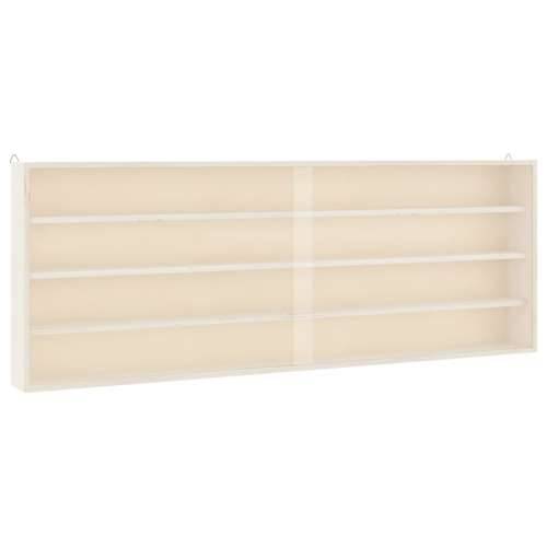 Drvena kolekcionarska vitrina s vratima 100x8,5x37 cm - 100 x 8.5 x 37 cm 1 Cijena
